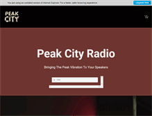 Tablet Screenshot of peakcity.co.uk